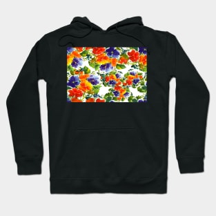 Colorful cute flowers Hoodie